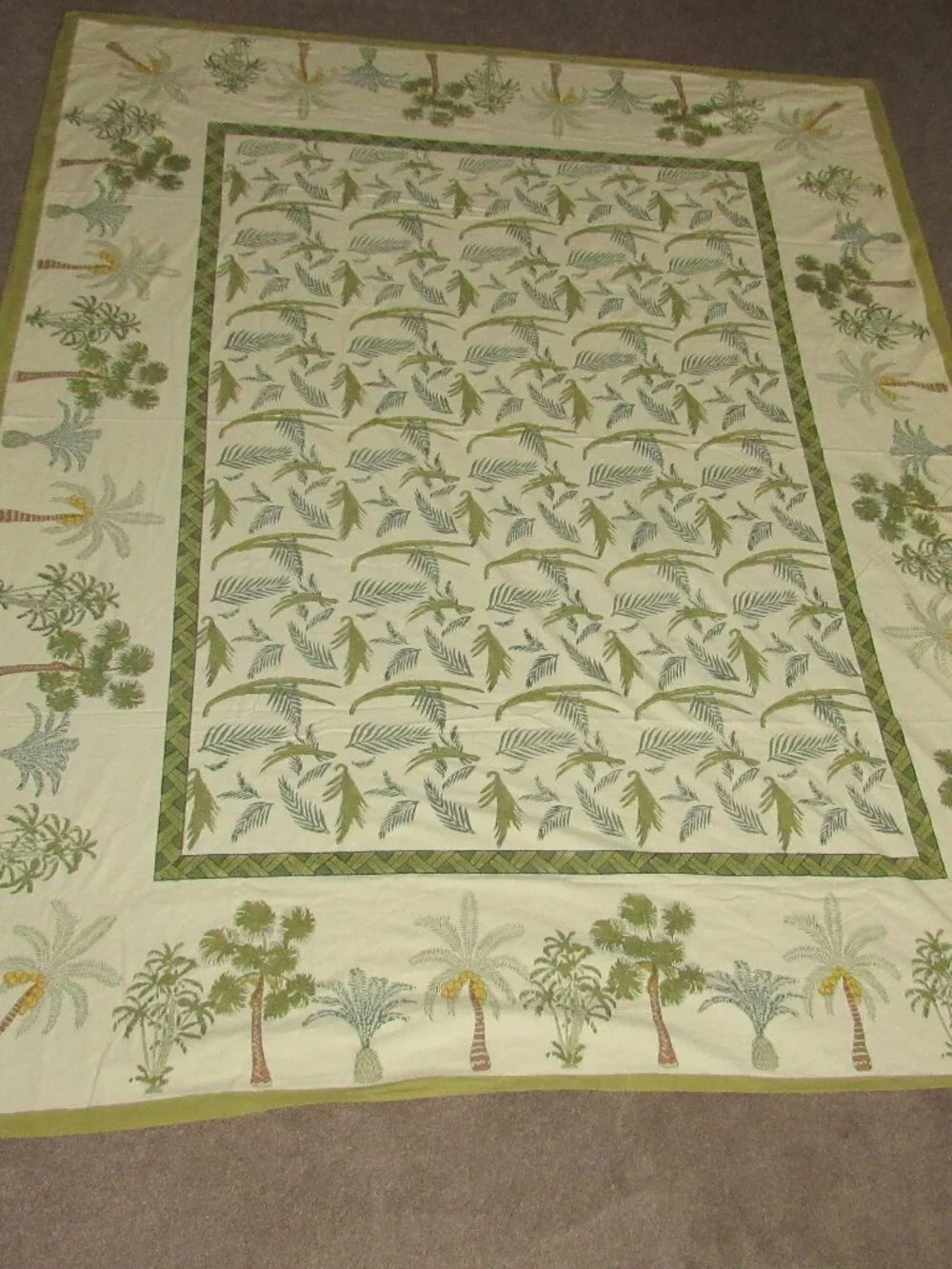 Vintage Williams Sonoma Tablecloth 70 x 90